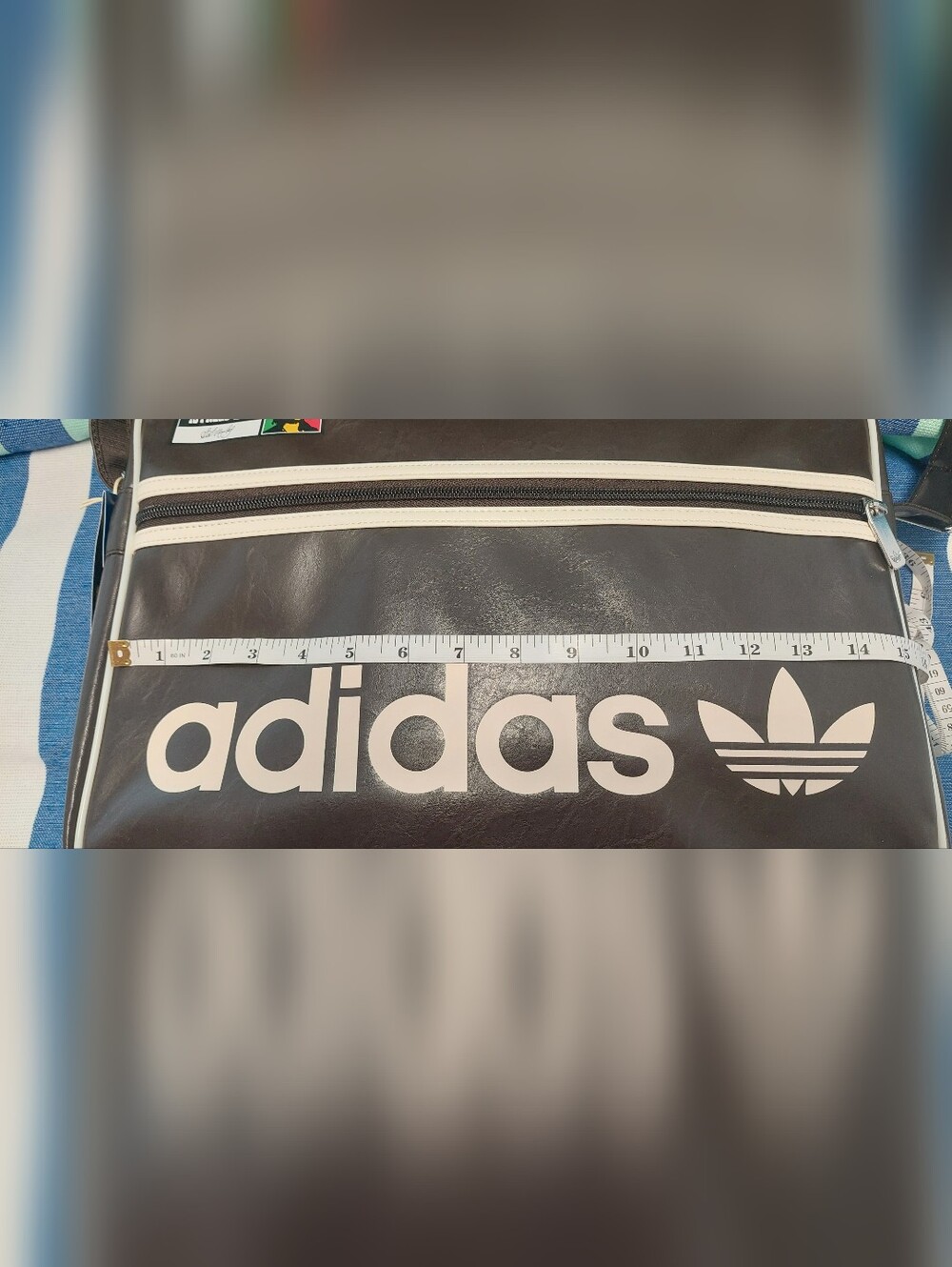adidas Black Retro Classic Shoulder Bag.BOB MARLEY - Picture 6 of 11
